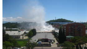 В Сочи устанавливают причины пожара на овощном складе