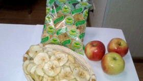 В Рязанской области начали производить яблочные «чипсы»