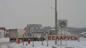 На границе Литвы и Белоруссии скопилось около 350 грузовиков